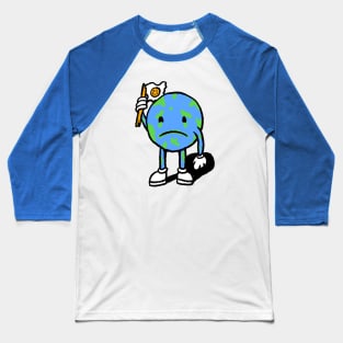 Surrender Earth Baseball T-Shirt